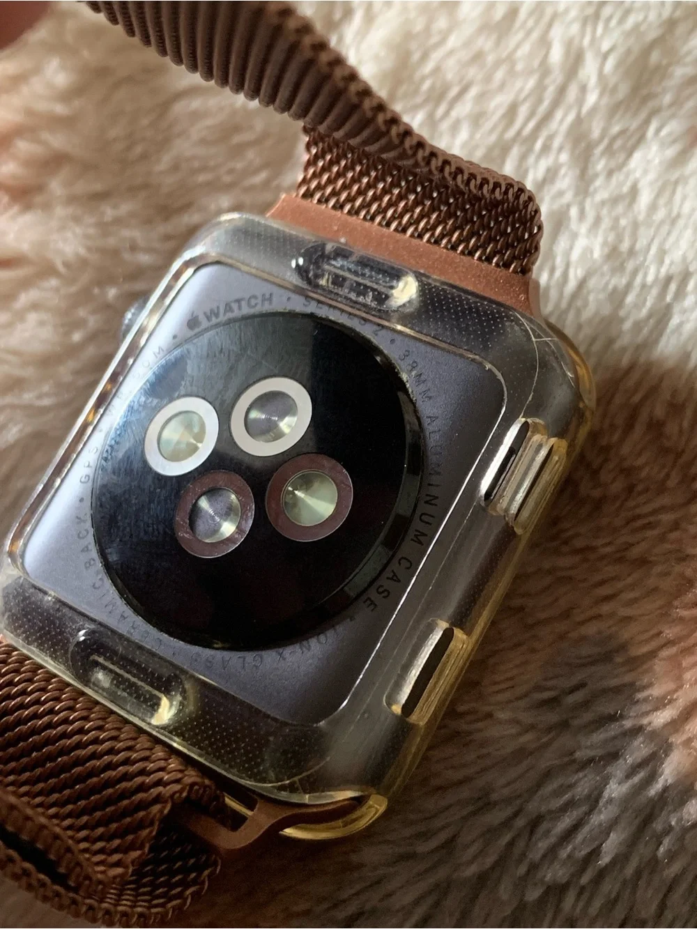Apple Watch Series 2 38mm aluminum case with GPS and WR-50M